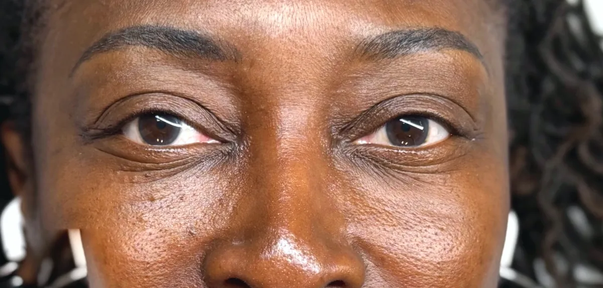 Client 2, right after permanent brows by Natural Brows by Jenn in Franklin, TN