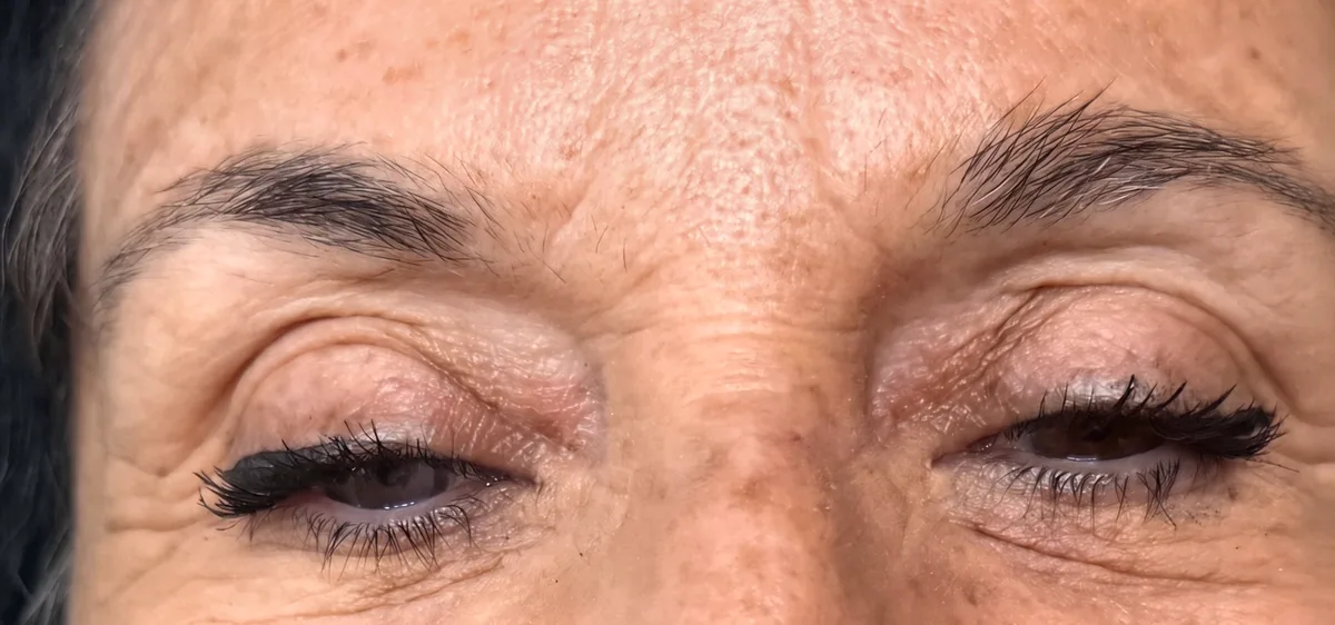Client 3, before permanent brows by Natural Brows by Jenn in Franklin, TN